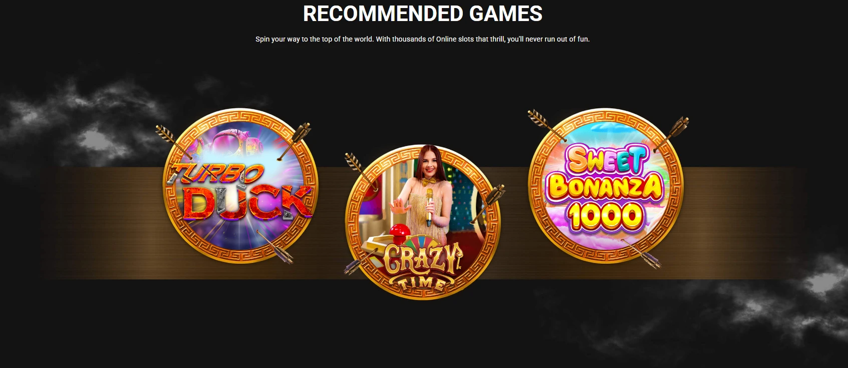 Titan casino recomended games.